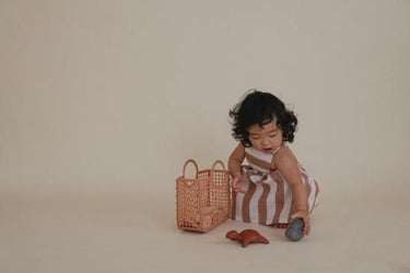 organic zoo オーガニックズー Sienna Stripes Apron Skirt 16SSASK