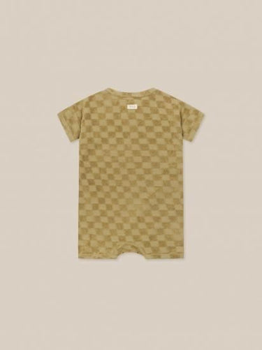 organic zoo オーガニックズー Dusky Checkboard Terry Beach Romper 16BRDCOZ