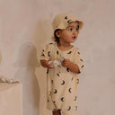 organic zoo オーガニックズー Pebble Midnight Terry Beach Romper BRPMOZ