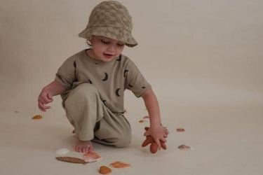 organic zoo オーガニックズー Dusky Checkboard Terry Sun Hat 16SHDCOZ
