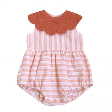 ★2025SS★Kalinka Kids カリンカキッズ Cordelia Romper Mango Stripe