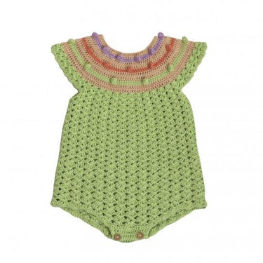 ★2025SS★Kalinka Kids カリンカキッズ Celine Romper Lime