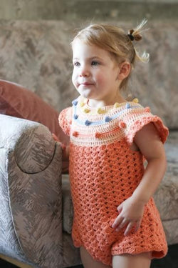 ★2025SS★Kalinka Kids カリンカキッズ Celine Romper Mango