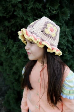 ★2025SS★Kalinka Kids カリンカキッズ Serena Hat Latte