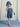 ★Chapter2★2025SS★mini rodini ミニロディーニ Note aop emb sun hat Blue