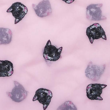 NathalieLete ナタリーレテ Nathalie Lete Organdy Tote bag Black cat オーガンジーバッグ 511144