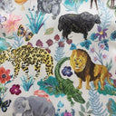 NathalieLete ナタリーレテ Nathalie Lete Satin drawstring pouch Jungle 511151