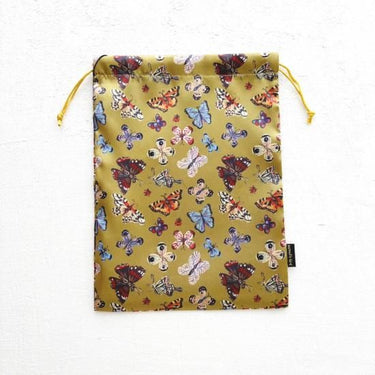 NathalieLete ナタリーレテ Nathalie Lete Satin drawstring pouch Butterfly 511153