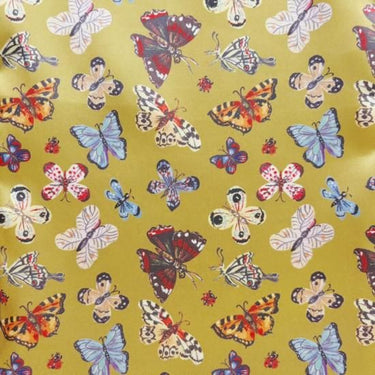 NathalieLete ナタリーレテ Nathalie Lete Satin drawstring pouch Butterfly 511153