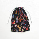 NathalieLete ナタリーレテ Nathalie Lete Satin drawstring pouch Circus 511155
