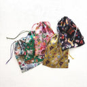NathalieLete ナタリーレテ Nathalie Lete Satin drawstring pouch Circus 511155