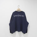 ★先行受注予約★2025AW★UNIONINI ユニオニーニ puff sleeved sweat shirt TR-034