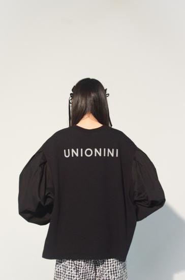 ★先行受注予約★2025AW★UNIONINI ユニオニーニ puff sleeved sweat shirt TR-034