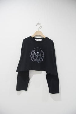 ★先行受注予約★2025AW★UNIONINI ユニオニーニ rabbit cropped tee CS-086