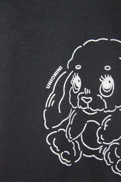 ★先行受注予約★2025AW★UNIONINI ユニオニーニ rabbit cropped tee CS-086