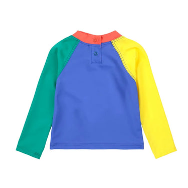 ★DROP2★2025SS★BOBOCHOSES ボボショーズ Joy color block swim T-shirt baby B125AB098