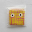 Goma Goma Multi cloth Narrow check-YE ゴマ マルチクロス 410091