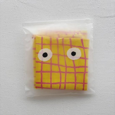 Goma Goma Multi cloth Narrow check-YE ゴマ マルチクロス 410091