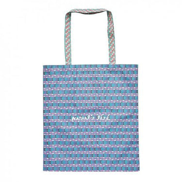 NathalieLete ナタリーレテ Nathalie Lete Pocketable Big tote bag Squirrel-BL 511174