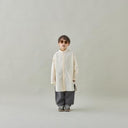 ★先行受注予約★2025AW★MOUN TEN. マウンテン dry washer long shirt ecru (organic cotton) MS38-1821