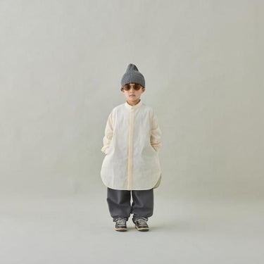 ★先行受注予約★2025AW★MOUN TEN. マウンテン dry washer long shirt ecru (organic cotton) MS38-1821