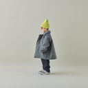 ★先行受注予約★2025AW★MOUN TEN. マウンテン wool like air half coat charcoal MC29-1834