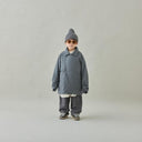 ★先行受注予約★2025AW★MOUN TEN. マウンテン wool like air half coat charcoal MC29-1834