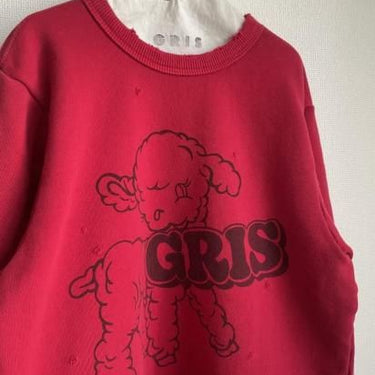★先行受注予約★2025AW★GRIS グリ Standard Sweat GR25AW-CU001