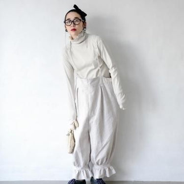 ★先行受注予約★2025AW★michirico ミチリコ Rib turtle knit MR25AW-16(adult)