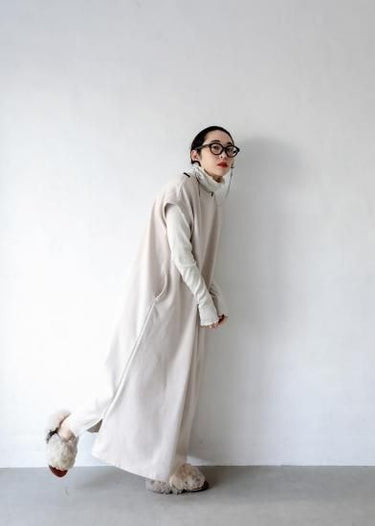 ★先行受注予約★2025AW★michirico ミチリコ Rib turtle knit MR25AW-16(adult)
