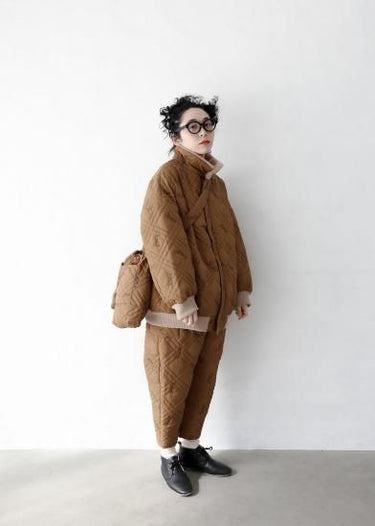 ★先行受注予約★2025AW★michirico ミチリコ Quilting pants MR25AW-26(adult)