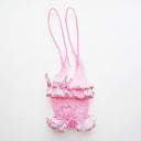 yao ヤオ Net frill bag ネットフリルバッグ LPK×WH 950031