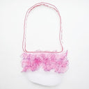 yao ヤオ Net frill shoulder ネットフリルショルダー White 950021