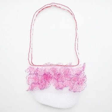 yao ヤオ Net frill shoulder ネットフリルショルダー White 950021