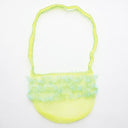 yao ヤオ Net frill shoulder ネットフリルショルダー Yellow 950023