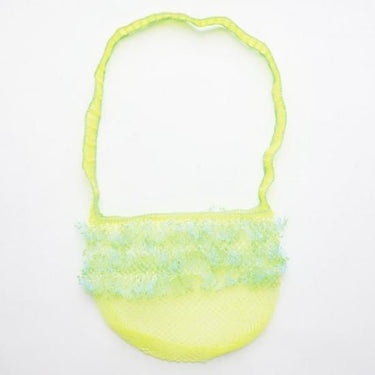 yao ヤオ Net frill shoulder ネットフリルショルダー Yellow 950023