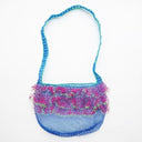 yao ヤオ Net frill shoulder ネットフリルショルダー Blue 950024