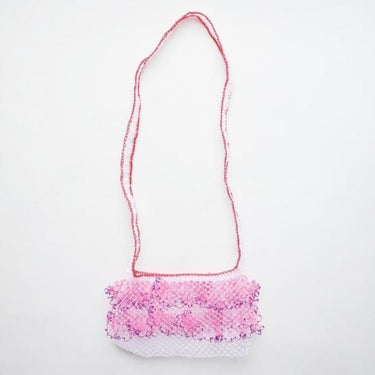 yao ヤオ Net frill pochette ネットフリルポシェット White 950011
