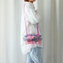 yao ヤオ Net frill pochette ネットフリルポシェット Black 950012
