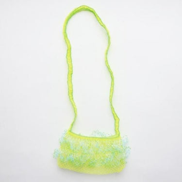 yao ヤオ Net frill pochette ネットフリルポシェット Yellow 950013
