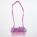 yao ヤオ Net frill pochette ネットフリルポシェット Pink 950015
