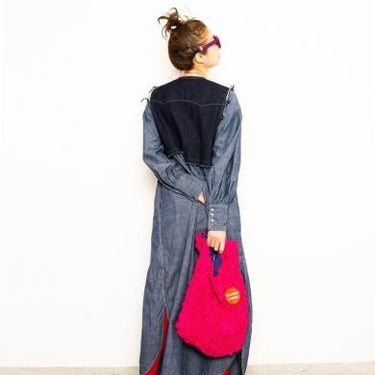 MARET マレ デニムドッキングワンピース 4NV M25A31