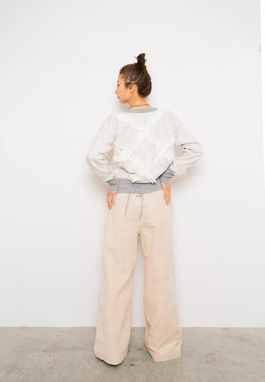 MARET マレ ビンテージホイップクリームスエット M25A75