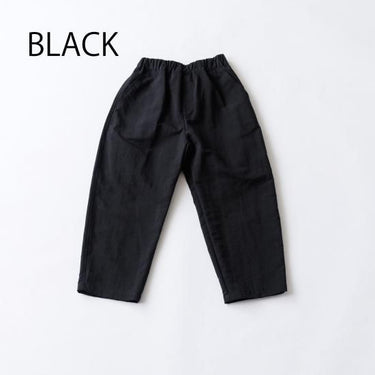 ★8-10月入荷予定ご予約★2025AW★nunuforme ヌヌフォルム バックリボンパンツ Black 03-nf24-629-015