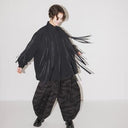 ★8-10月入荷予定ご予約★2025AW★nunuforme ヌヌフォルム ポインテッドテーパードパンツ Black 06-nf24-623-247