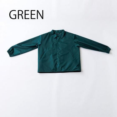 ★8-10月入荷予定ご予約★2025AW★nunuforme ヌヌフォルム inuinuコーチジャケット Green 22-nf24-132-033
