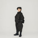 ★8-10月入荷予定ご予約★2025AW★nunuforme ヌヌフォルム ワイドジャケット Khaki×Navy 29-nf24-106-244