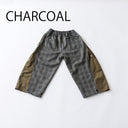 ★8-10月入荷予定ご予約★2025AW★nunuforme ヌヌフォルム チェックヘムタブパンツ Charcoal 35-nf24-631-251