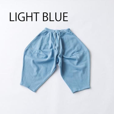 ★8-10月入荷予定ご予約★2025AW★nunuforme ヌヌフォルム スウェットポインテッドパンツ LightBlue ns-921-503