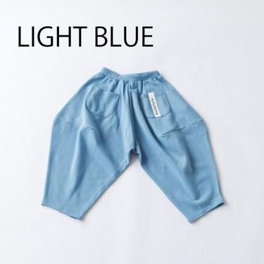 ★8-10月入荷予定ご予約★2025AW★nunuforme ヌヌフォルム スウェットポインテッドパンツ LightBlue ns-921-503